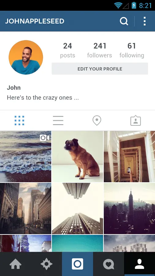 Instagram Page