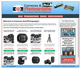 Cameras and Photography Store